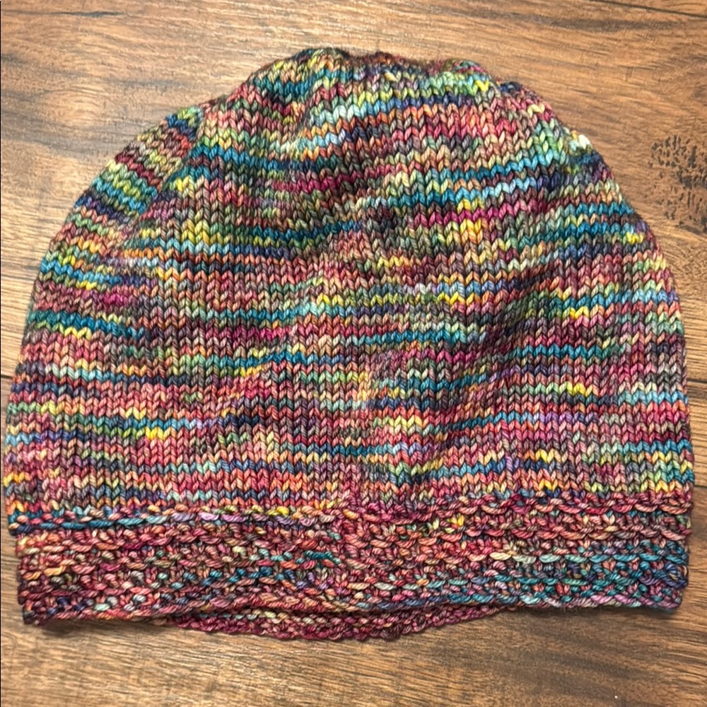 Multicolor Knit Beanie
